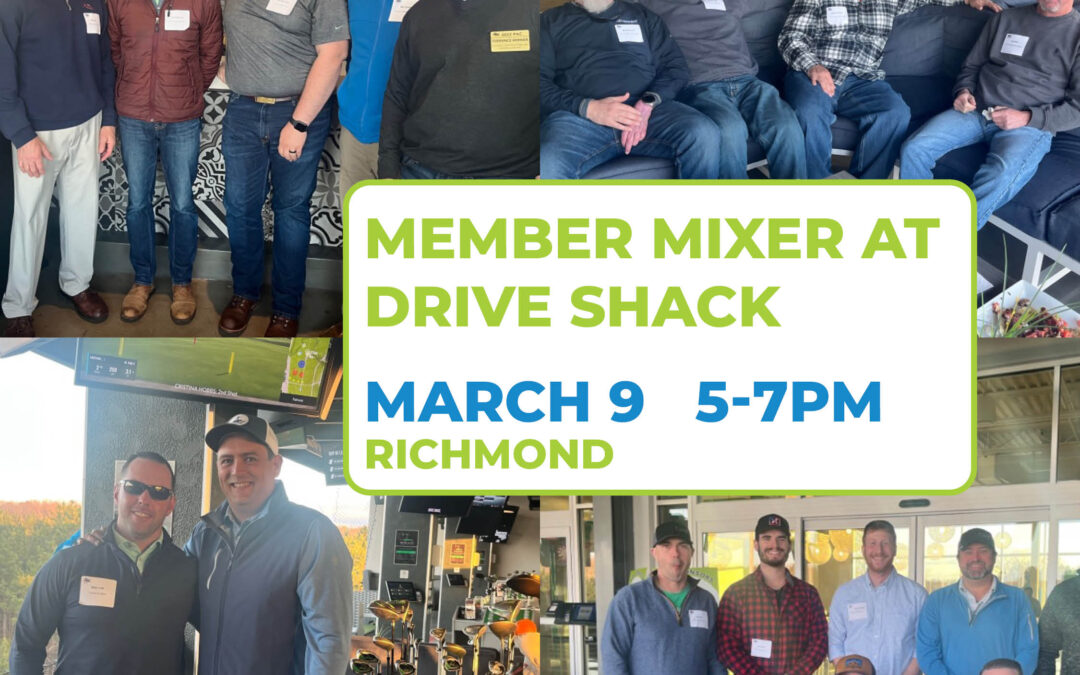 Member Mixer at Drive Shack 3/9 CV