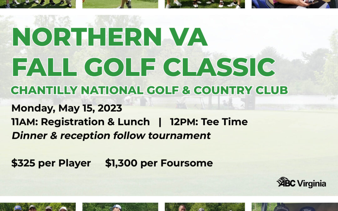 Northern Virginia Spring Golf Classic 5/15 NV