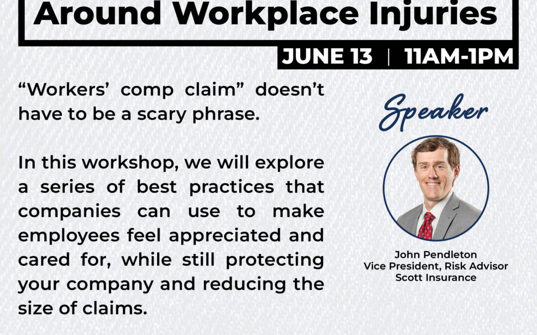 Eliminating the Stigma Around Workplace Injuries 6/13 CV
