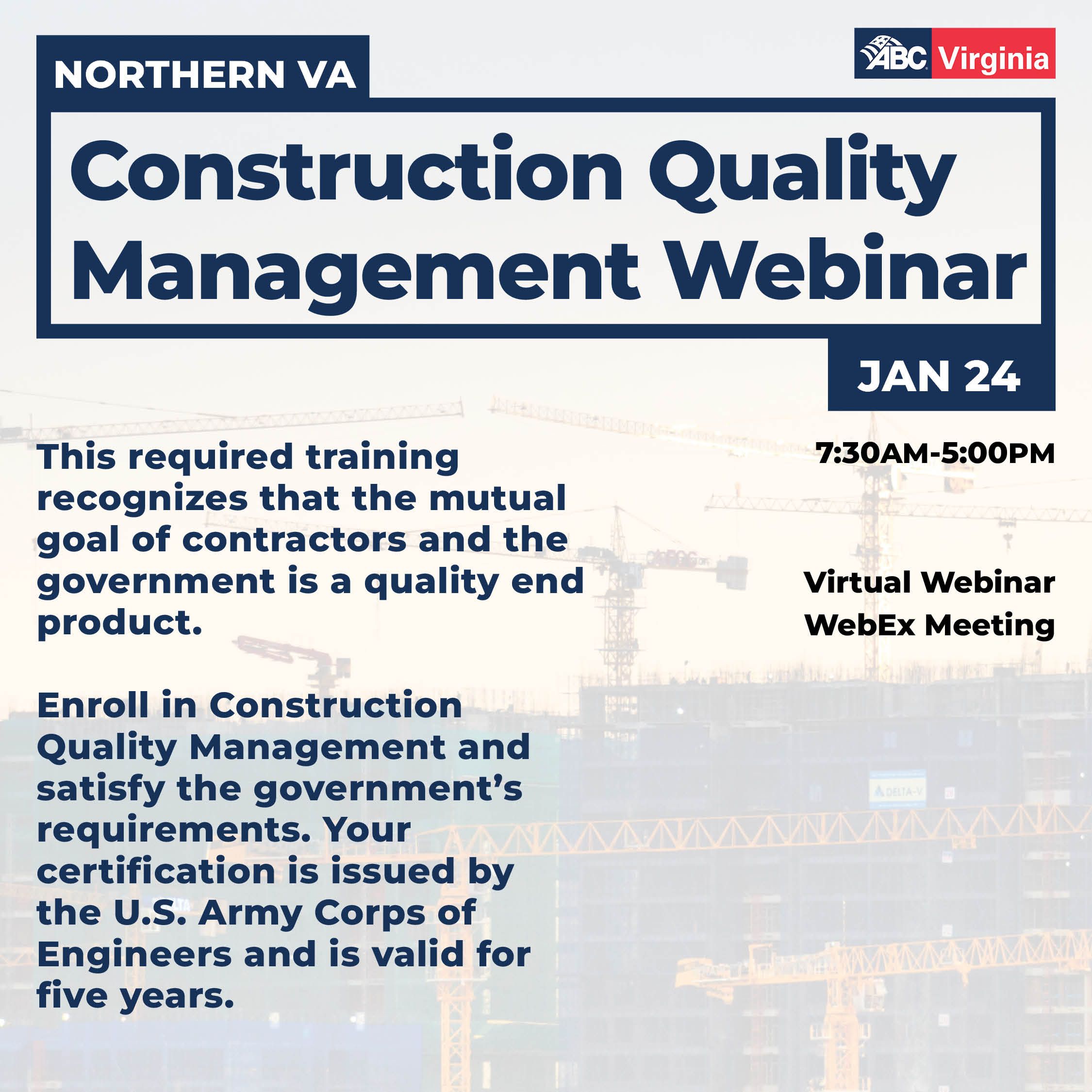 NV Construction Quality Management Jan 24 2024