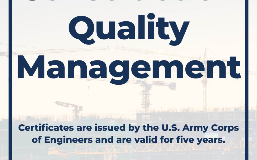 Construction Quality Management 12/17 HR