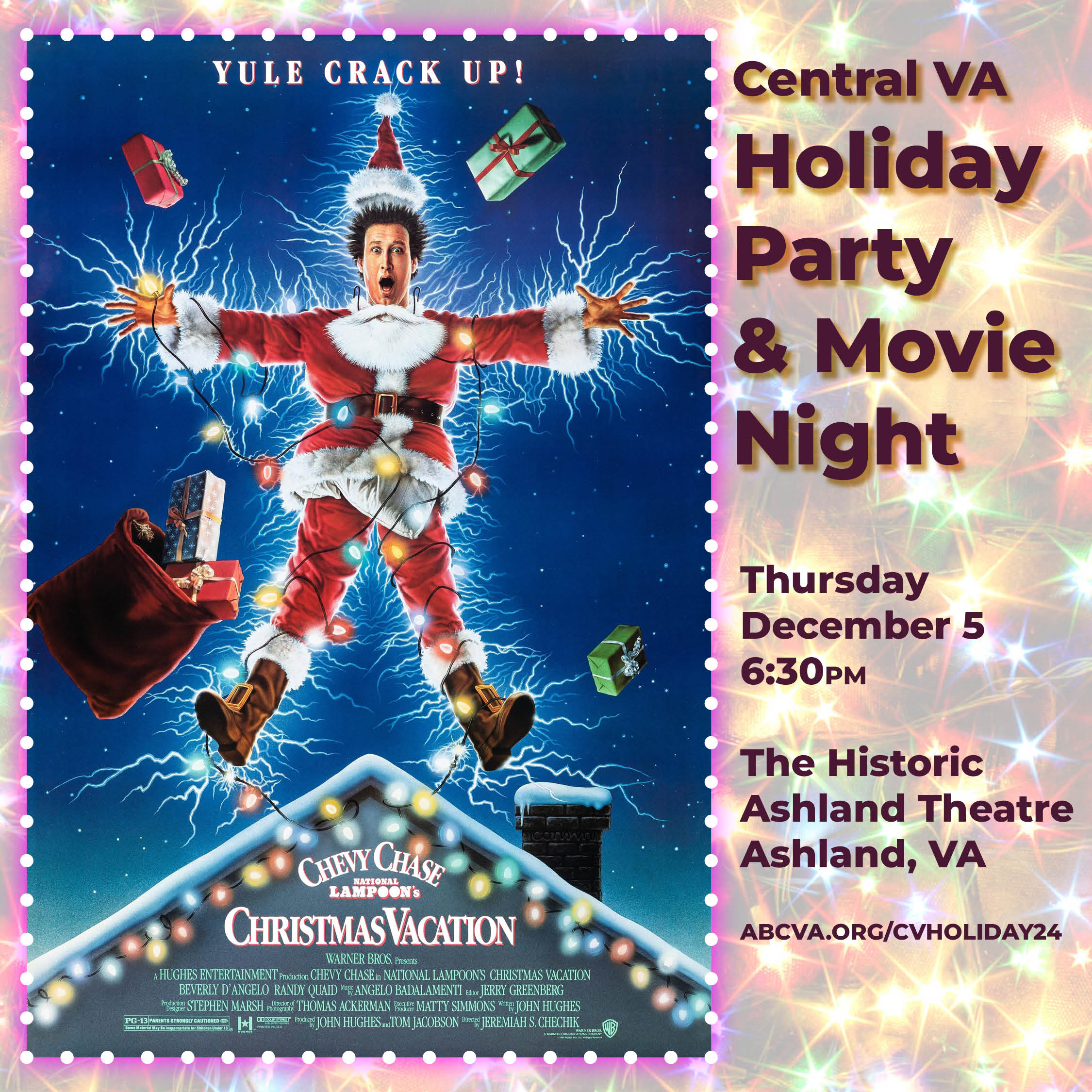 CV Holiday & Movie Night Dec 5 Web