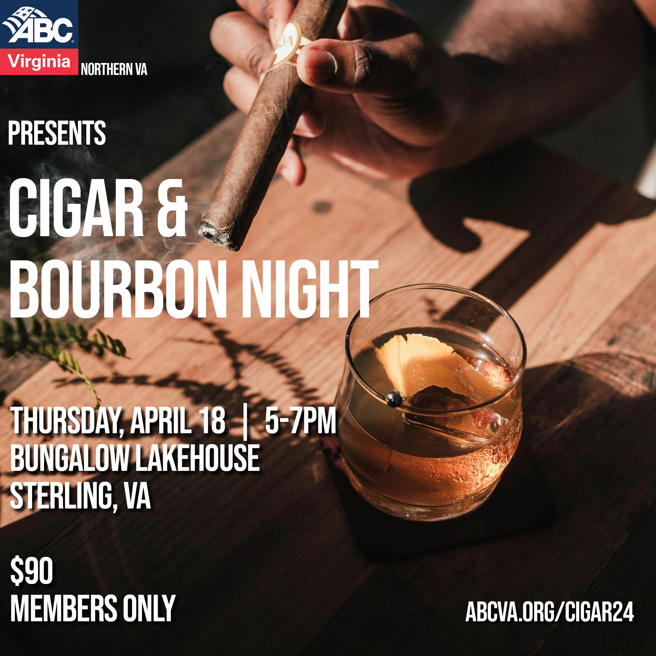 NV Cigar And Bourbon Night April 18 Web