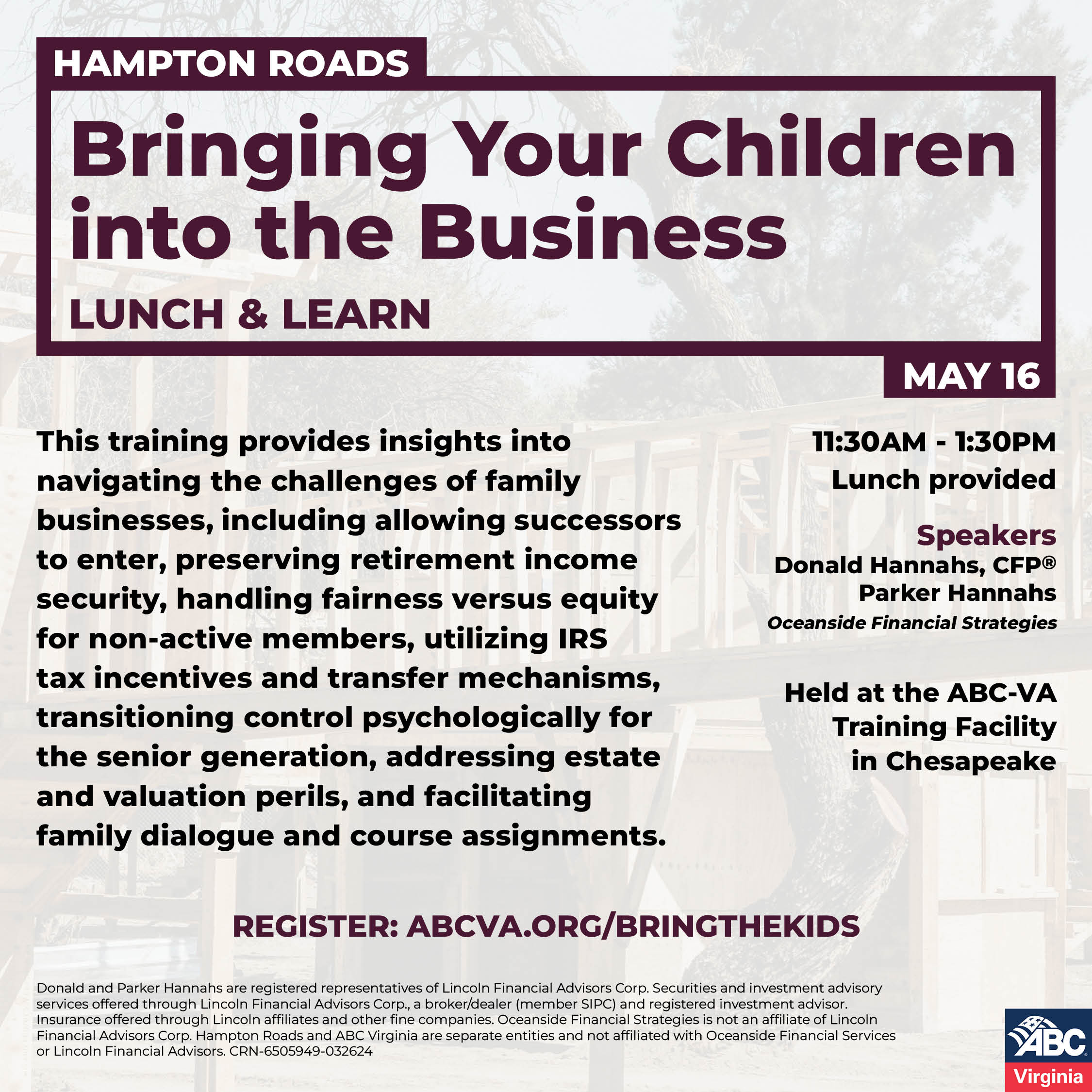 HR Bringing Children Into The Business May 16 Web