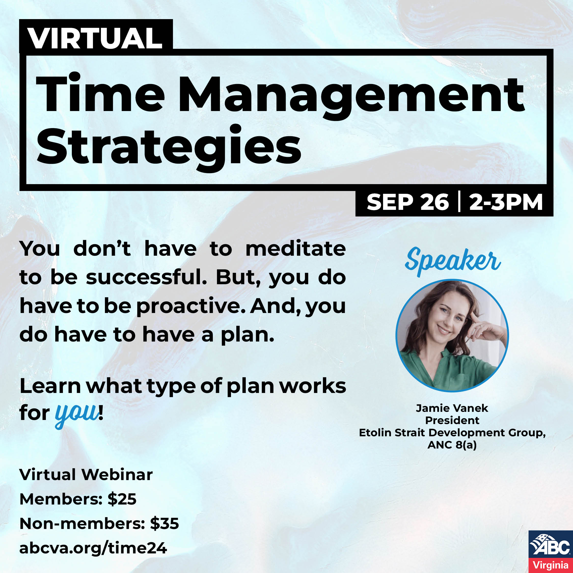 HR Time Management Strategies With Jamie Vanek Sep 26 Web