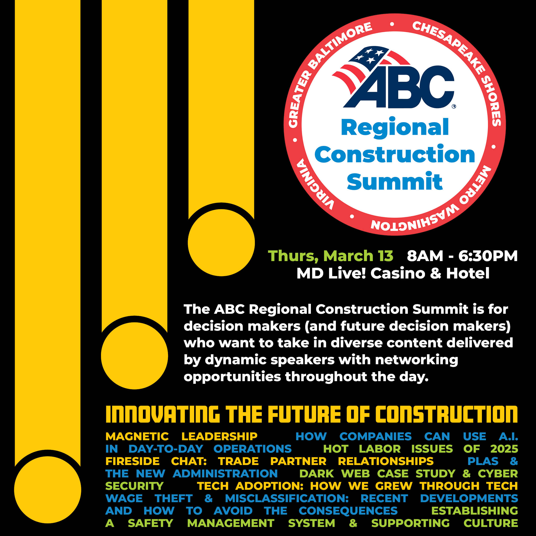 2025 ABC Regional Construction Summit Square