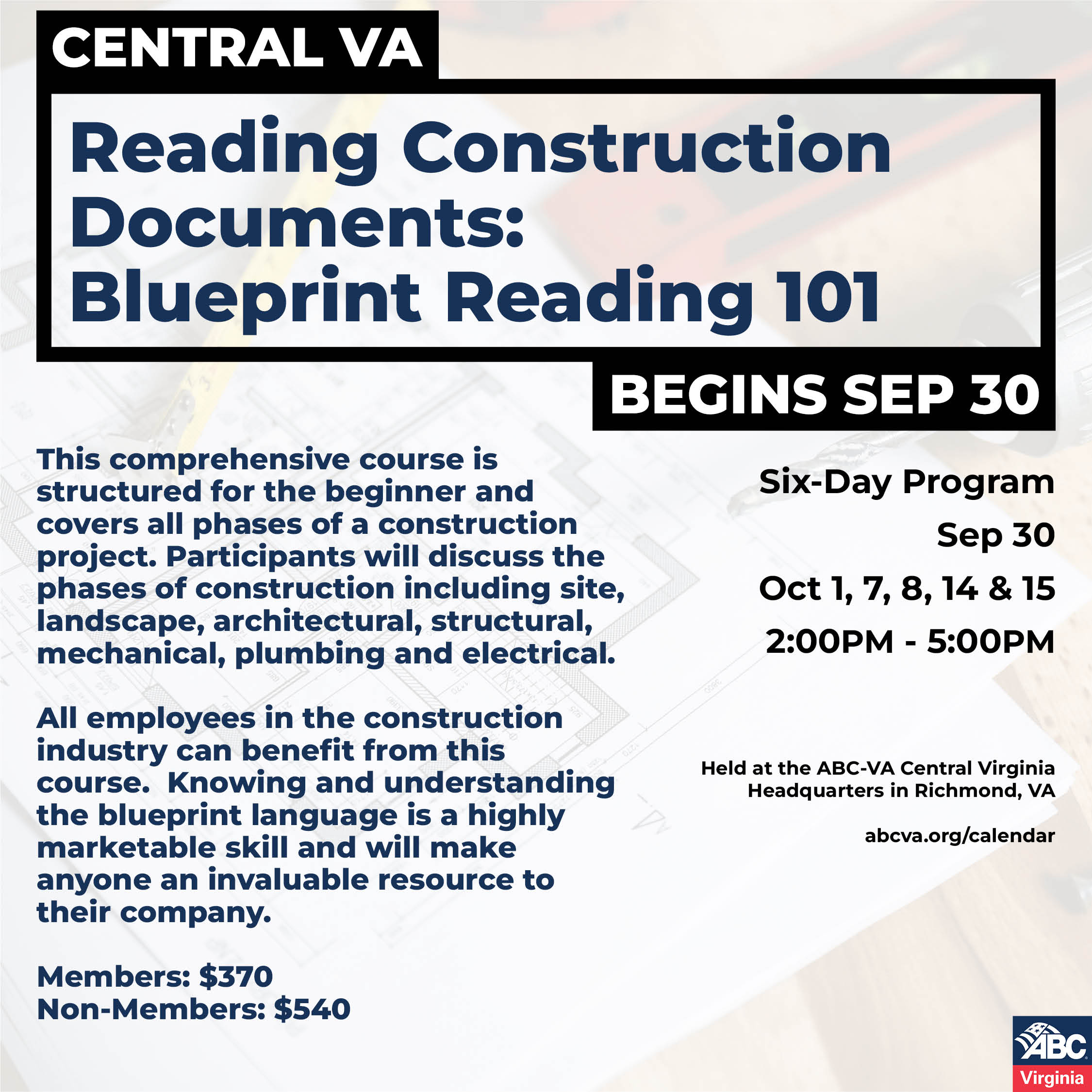 CV Blueprint Reading 101 Sep 30 Web