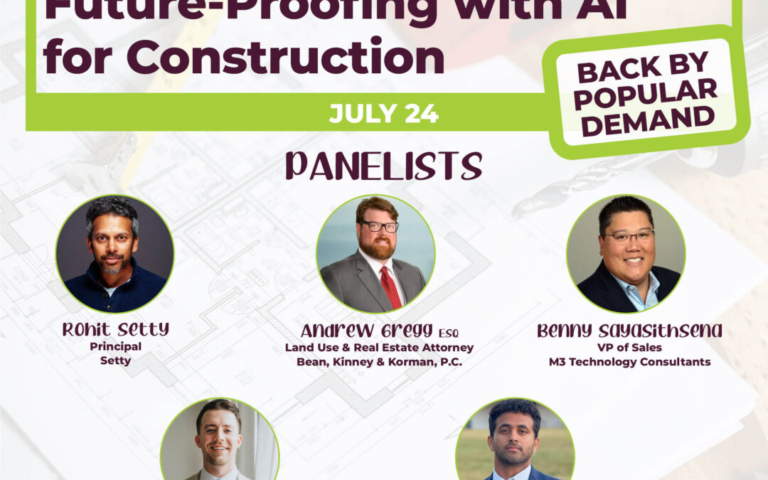 Young Professionals: Future-Proofing with AI for Construction 7/24 NV